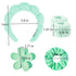 RICHTOP Face Wash Headband for Women 6 Pack Skincare Headband Set Makeup Headband Green Sponge Spa Headband Teen Girl Gift Trendy Stuff Headband f...