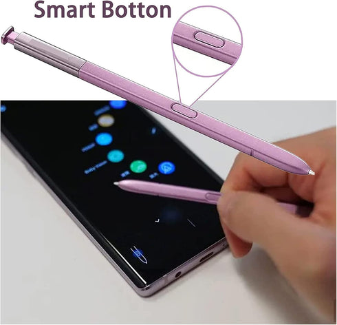 2 Pcs Galaxy Note 9 Stylus Pen Replacement Without Bluetooth Stylus Touch S Pen for Samsung Galaxy Note 9 N960 All Versions(Lavender Purple)...