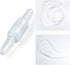 5Packs Oxygen Tubing Swivel Connector for Oxygen Tubing, Swivel Oxygen Tubing Connector, Avoid Tangling of Tube...