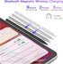 iPad Pencil 2nd Generation with Magnetic Wireless Charging, Apple Pencil 2nd Generation, Smart Pen Compatible with iPad Pro 11 in 1/2/3/4, iPad Pr...