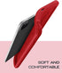 Poetic TurtleSkin Heavy Duty Case Designed for iPad Pro 11 Inch / 4th & 3rd Gen, Kids Friendly Silicone Cover Case, Red...