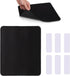 Sewing Machine Foot Pedal Pad 10.23 x 8.26 Inch, with 6pcs Adhesive Fasteners Black Sewing Machine Foot Mat Anti-Slip Rubber Sewing Machine Floor ...