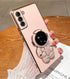 Cute Phone Stand Holder,Foldable Cell Phone Astronaut Hidden Kickstand for Desk,6D Plating Phone Ring Compatible All Phones and Tablets for Girls ...