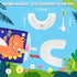 Kids Electric Toothbrush, U Shaped Ultrasonic Automatic Toothbrushes Dinosaur Design with Six Modes Smart Timer Replacement Brush IPX7 Waterproof ...