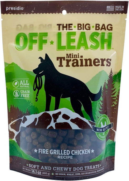Mini Trainers Fire Grilled Chicken Dog Treats, 12 Ounce...