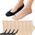 Double Couple 8 Pairs No Show Socks Women Low Cut Socks for Flats Non Slip Thin Liner Socks...