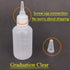 20 Pack 2-Ounce Plastic Squeeze Bottles with Measurement - Cookie Decorating Supplies, Cookie Supplies Writer Bottles Food Coloring and Royal Icin...