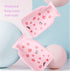 DOIITIEN Pain Relief Hot Water Bottle with Soft Cover 1.0L Rubber Hot Water Bag for Neck Shoulder and Hand Feet Warmer Menstrual Cramps Hot Compre...