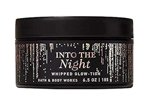 Bath and Body Works INTO THE NIGHT Whipped Glow-tion 6.5 Ounce (2019 Limited Edition)...