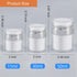 3Pcs Airless Pump Jars,Refillable Empty Airless Pump Jar Vacuum Push Down Moisturizer Pump Dispenser for Serums,Skincare Cream,Essence,Leak Proof ...