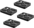 4PC Quick Release Plate for Arca Swiss with 1/4''-20 Camera Screw Tripod Mount Plate Fits Standard for DSLR Camera Tripod Ball Head (PU50)...