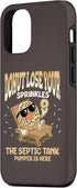 iPhone 12/12 Pro Septic Tank Pumper Funny Donut Quote Sanitary Sewage Case...