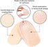 Premium Heel Cushions for Heel Pain Relief & Shoe Comfort - Gel Inserts for Women and Men, High Heel Pad & Grips, Adjust for Shoes Too Big (Small ...