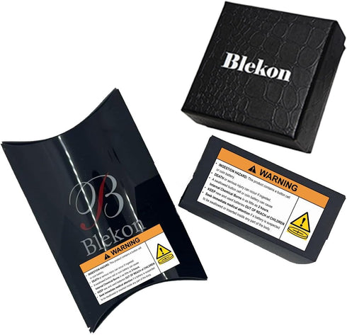 Blekon Collections Unisex Large Face Easy to Read 40mm Case Japanese Quartz Movement Stretch Band Watch (Gold)...