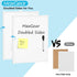 MaxGear Double-Sided Dry Erase Board, 14"x11" Hanging Whiteboard for wall, Small White Board with a Black Dry Erase Marker, Portable Whiteboard fo...