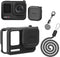 Ace/Ace Pro Silicone Protective Case for Insta360 Ace/Ace Pro,Lens Caps Protector Sleeve Case Cover Action Camera Accessories with Neck Strap Lany...