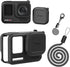 Ace/Ace Pro Silicone Protective Case for Insta360 Ace/Ace Pro,Lens Caps Protector Sleeve Case Cover Action Camera Accessories with Neck Strap Lany...