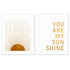 Sun Rise Art, You Are My Sunshine, Kid Room Wall Decor, Boho Sun Wall Art, Minimalist Art, Boho Art Print, Modern Art, Sun Print, Set of 2 Prints ...