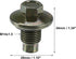 X AUTOHAUX 2 Set M14x1.5 Car Engine Oil Drain Plug with Washer 1013938 for Ford Focus 2004-2012 Steel Deep Green...