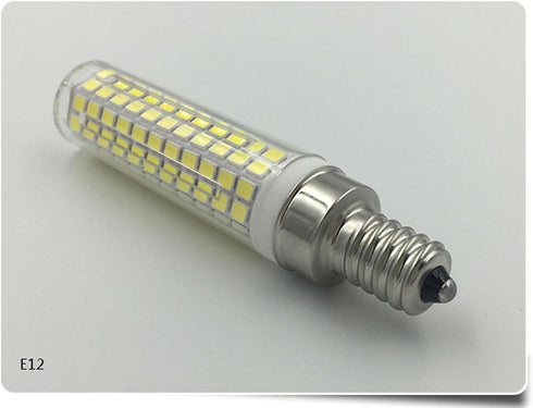 15W E12 LED Light Bulb Warm White 3000K, 136 LEDs 2835 SMD, Dimmable, 150W Halogen Equivalent, AC110V, E12 Base for Home Lighting, E12 LED Corn Li...