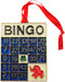 Bingo Ornament Christmas Tree Decoration Keepsake Acrylic Game Card Holiday Home Decor...