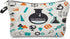 Science Cosmetic Bag for Women Cute Small Makeup Bag for Purse Travel Toiletry Zipper Pouch for Girls Gift for Students Science Makeup Bag for Her...