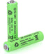 12 Packs 1.2V AA 300mAh Ni-MH Rechargeable Batteries for Solar Lights (AA Size)...