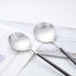 Salad Servers,Spoon and Fork Set 11.41 inch,18/10 Stainless Steel Salad Serving Titanium Plating (black silver)...