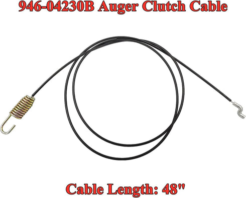 946-04230B Auger Clutch Cable Replaces MTD 746-04230 946-04230 946-04230A 746-04230A 746-04230B for MTD Craftsman Cub Cadet Troy Bilt Yard Machine...