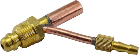 RIVERWELD Cables and Gas (Water) Separate Cable Connector Fitting for TIG Welding Torch (5/8"-18 Male WP26)...