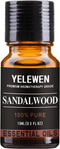 Sandalwood Essential Oils Pure Organic & Aromatherapy Grade Scented Oils 10ml Perfect for Diffuser, Meditation, Relaxation, Sleep, Cosmetics, Soap...