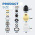 630-7755 Wall Hydrant Repair Kit Compatible with Prier Faucet Repair Kit 500 400 300 Series Part Accessories Pressure Vacuum Breaker Outdoor Fauce...
