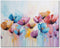Rebotipy Flowers DIY Paint by Numbers for Adults, Abstract Painting by Numbers Kits with 3 Paintbrushes and Acrylic Pigment 16X20 Inch Flameless C...