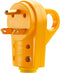 Kohree RV Replacement Plug 30 Amp Male, 125V RV Receptacle Plug, Heavy Duty RV Electrical Camper Plug Adapter with Ergonomic Grip Handle, Yellow...