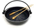 JapanBargain 3789, Bamboo Cooking Chopsticks with Spoon and Fork 3-in-1 Taste and Cook Cooking Utensil for Deep Frying Shabu Hot Pot Noodles, 13 i...