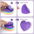 8 Color Sticky Notes Super Cute Post It Notes 240 Sheets Self-Sticky Note Pads for School Office Home (Heart Shape Sticky Notes)...