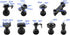 PRUVEEO Dash Cam Mirror Mount Kit for 95% Dash Cam and GPS...