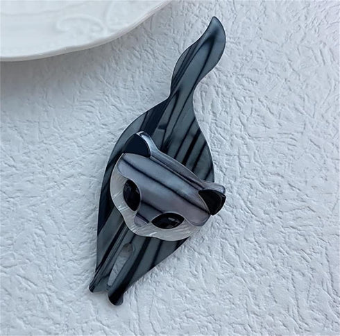 Vintage Acrylic Handmade Custom Cat Brooches For Women Cartoon Animal Brooch Pin for Women Girls...