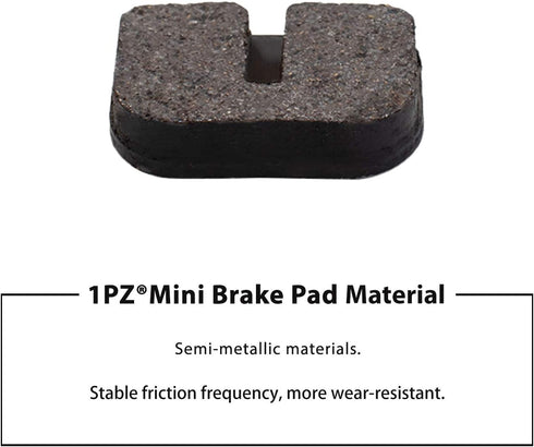 1PZ DP2-4S1 Brake Pads for MOTOVOX MBX10 79CC Moto MM-BB80 Baja Racer MINI BIKE REAR BRAKE PADS MBX-10 PARTS NEW (4 Pair)...