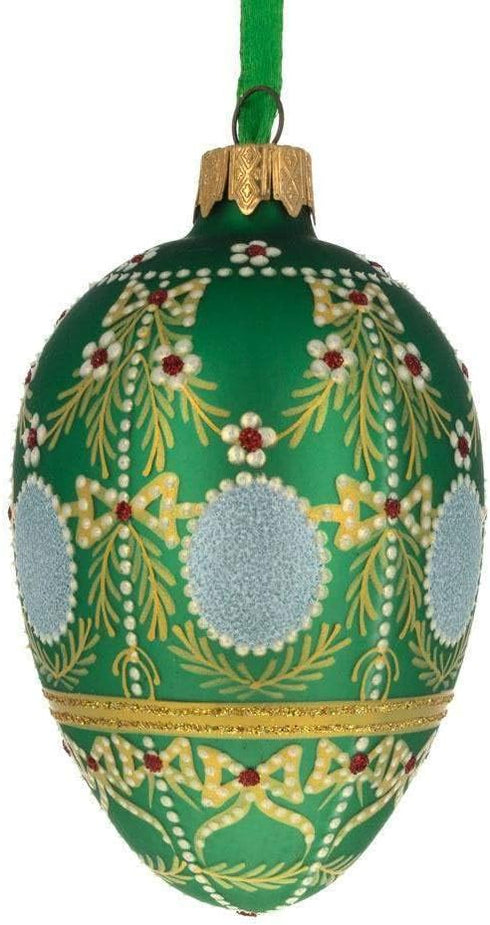 1908 Alexander Palace Royal Egg Glass Ornament 4 Inches...