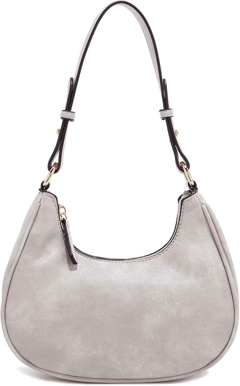 LA TERRE Small Crescent Shoulder Bag Under the Arm Purse Handbag for Women...