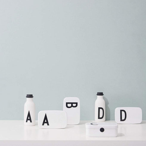 Design Letters TO GO Personal Water bottle (Available in A-Z) | 17 oz unbreakable cute sports water bottle | Reusable water bottle for kids and ad...