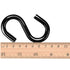 Shappy S Hooks Heavy Duty, Max 441 Lbs Black S Hooks for Hanging Plants Hammock S Shaped Hanging Hooks Strong Utility Hooks for Swing Pots Pans Ki...