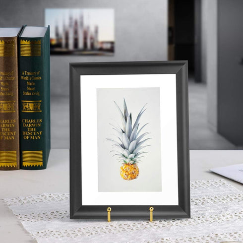 Plate Stands for Display - Plate Holder Display Stand Table Easel Picture Frame Stand Display Photo|Decorative Plate |Dish | Tabletop Art-6inch-Go...