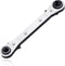 ANCIRS 5/16 to 1/4 HVAC Service Wrench for Air Conditioning, 3/8 to 1/4 Ratcheting Air Conditioner Service Wrench for Refrigeration Equipment Repa...