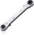 ANCIRS 5/16 to 1/4 HVAC Service Wrench for Air Conditioning, 3/8 to 1/4 Ratcheting Air Conditioner Service Wrench for Refrigeration Equipment Repa...