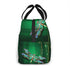 Dragonfly Green Insulated Lunch Box Reusable Cooler Tote Bag Waterproof Lunch Holder for Women & Men Work Picnic or Travel...