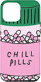 iPhone 15 Plus Chill Pills Aesthetic Cartoon Cool Fun Kawaii Phone Case Case...