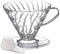 Hario V60 Plastic Coffee Dripper, Size 01, Clear...