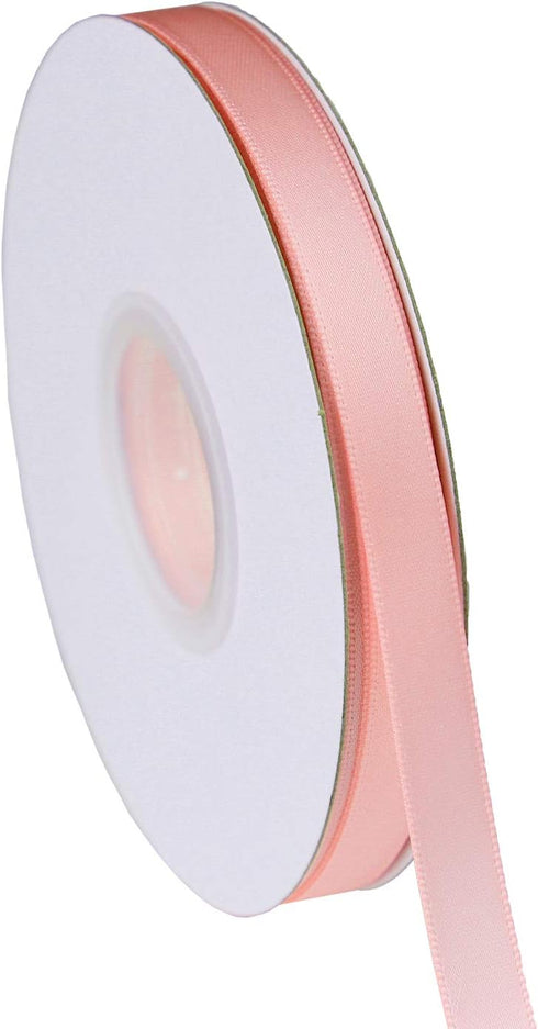 ITIsparkle 3/8" Inch Double Faced Satin Ribbon 50 Yards-Roll Set for Gift Wrapping Scrap Books Party Favor Hair Braids Baby Shower Decoration Flor...